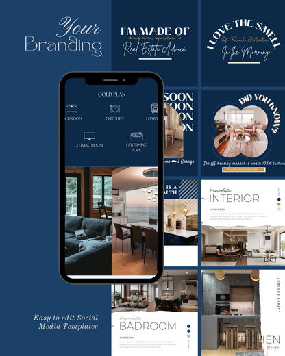 Heather Frank Realtor Bundle – 501 Templates + Custom Website