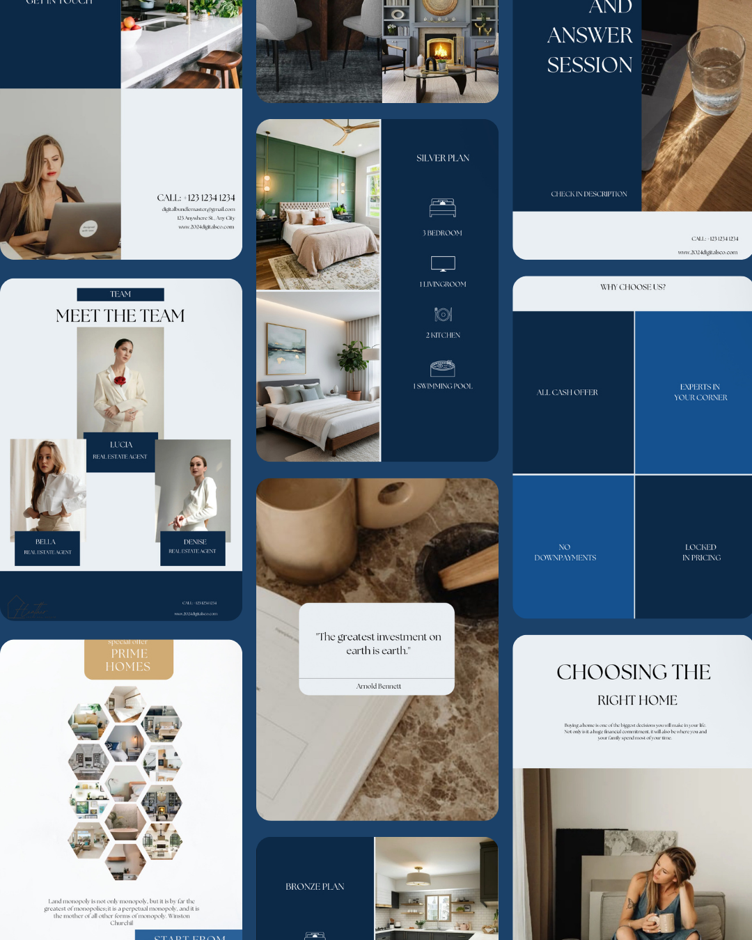 Heather Frank Realtor Bundle – 501 Templates + Custom Website