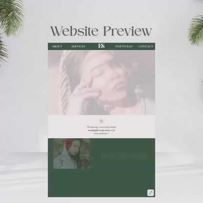 Elara Smith – UGC Creator Website Template